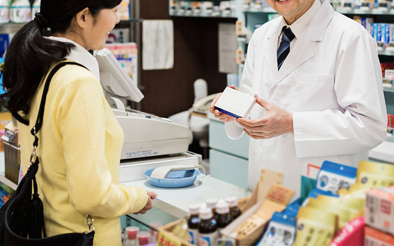 薬の小売